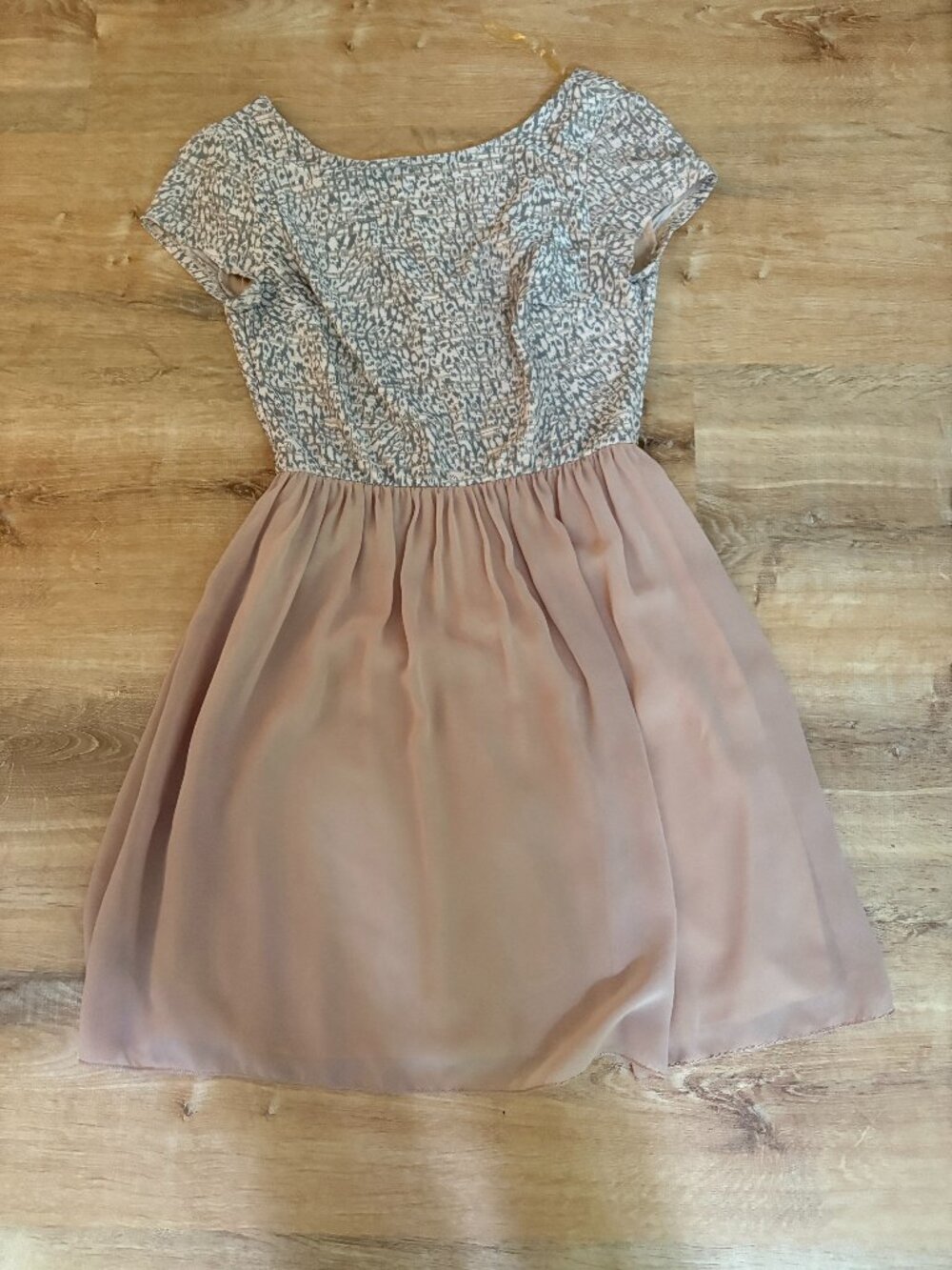 Speeckless Blush Lower Back Dress Sz. 3